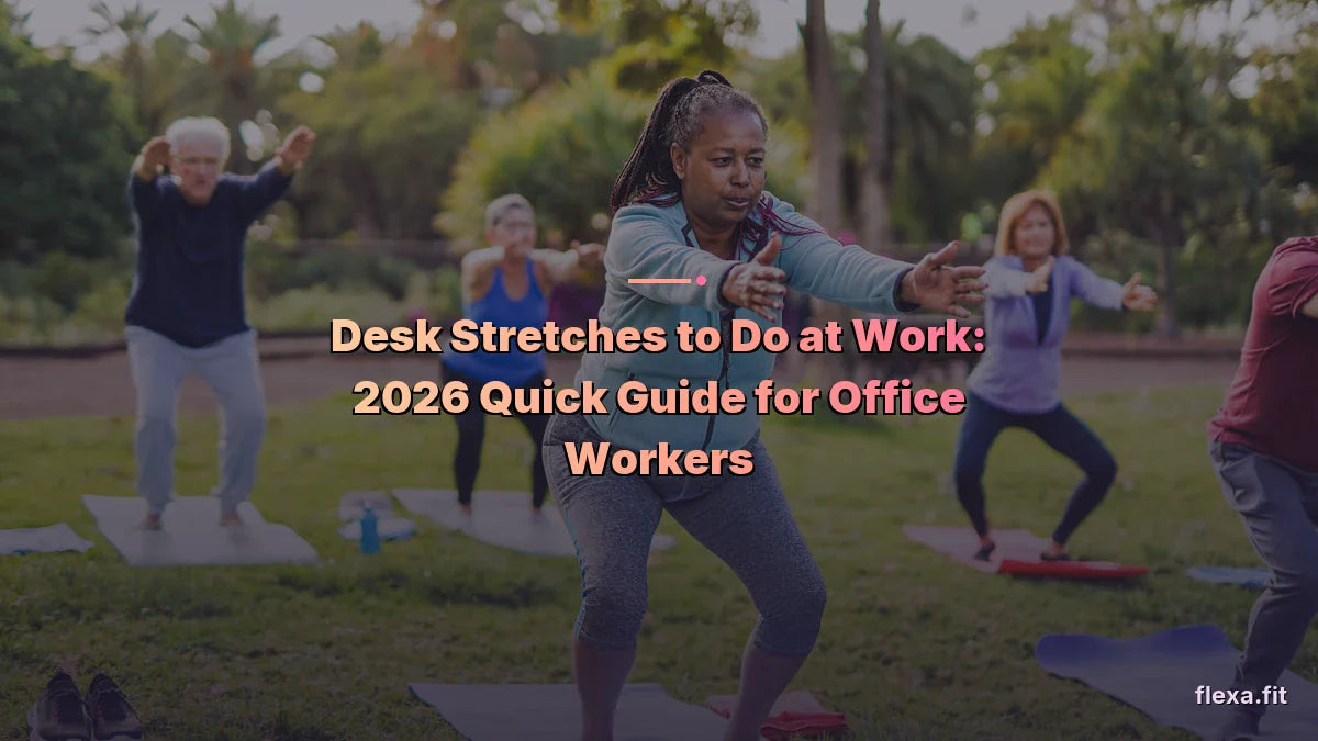 Desk Stretches to Do at Work: 2026 Quick Guide for Office Workers