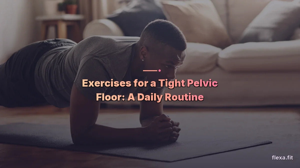 Exercises for a Tight Pelvic Floor: A Daily Down-Training Routine