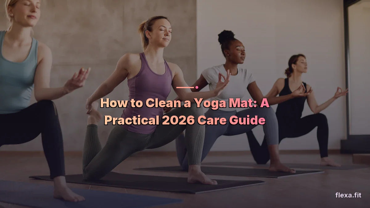 How to Clean a Yoga Mat: A Practical 2026 Care Guide