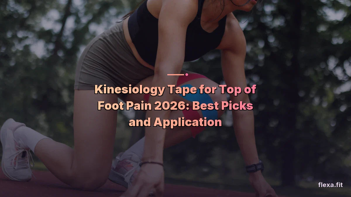 Kinesiology Tape for Top of Foot Pain 2026: Best Picks and Application