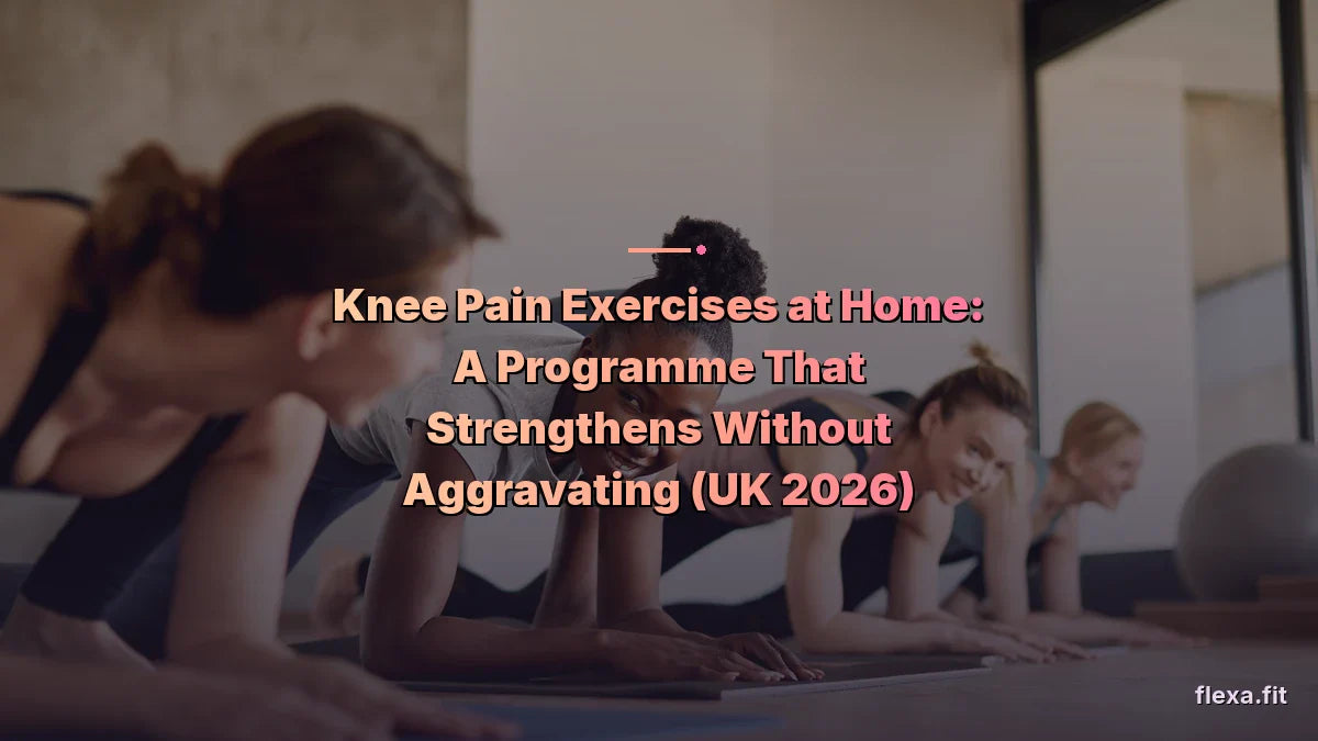 Knee Pain Exercises at Home: A Programme That Strengthens Without Aggravating (UK 2026)