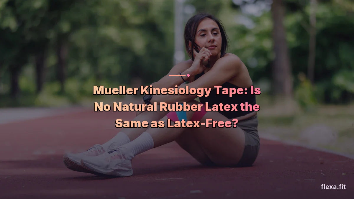 Mueller Kinesiology Tape: Is "No Natural Rubber Latex" the Same as Latex-Free?