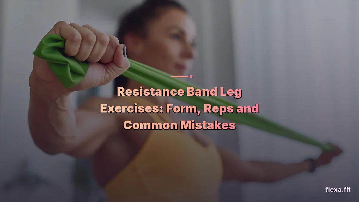 Resistance Band Leg Exercises: Form, Reps and Common Mistakes