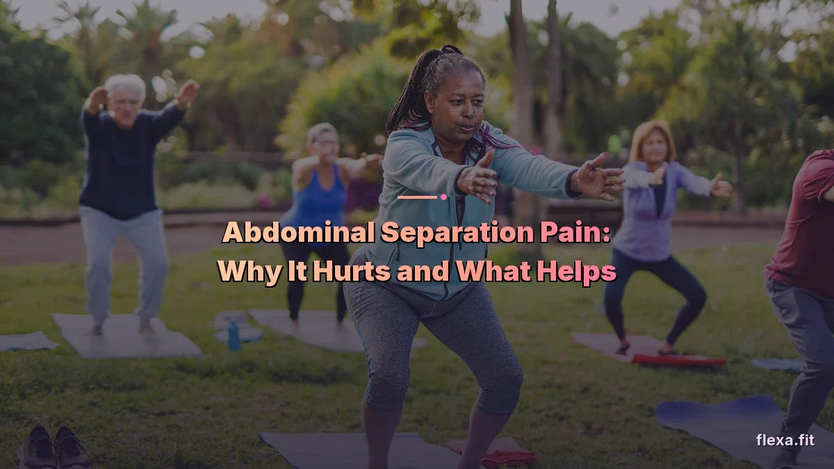 Abdominal Separation Pain: Why It Hurts and What Helps