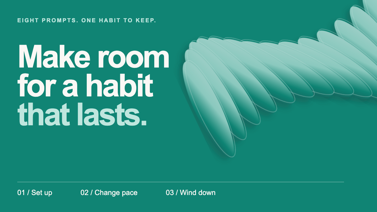 Your everyday back-care checklist: one habit to keep