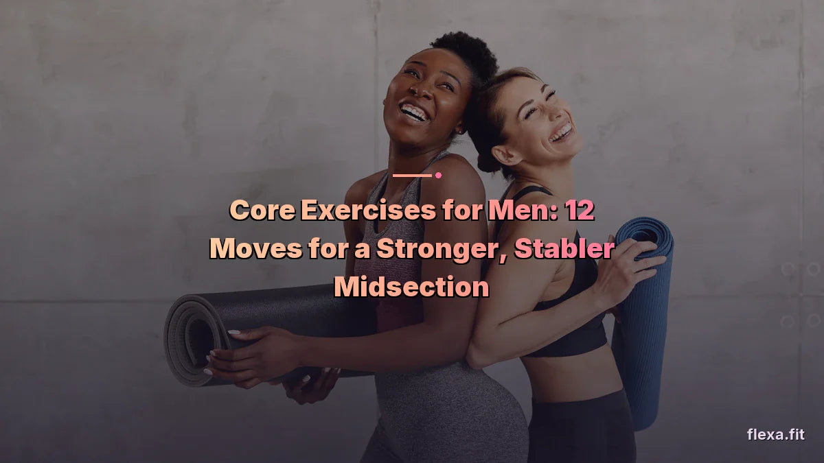 Core Exercises for Men: 12 Moves for a Stronger, Stabler Midsection