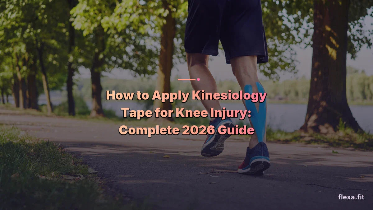 How to Apply Kinesiology Tape for Knee Injury: Complete 2026 Guide