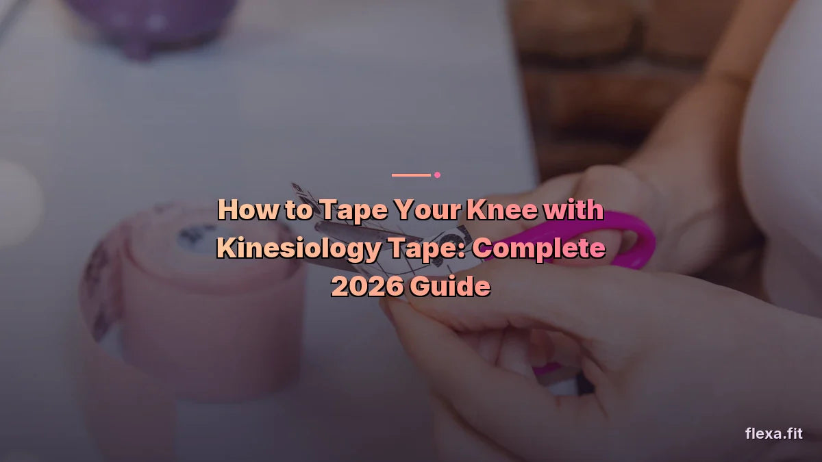 How to Tape Your Knee with Kinesiology Tape: Complete 2026 Guide