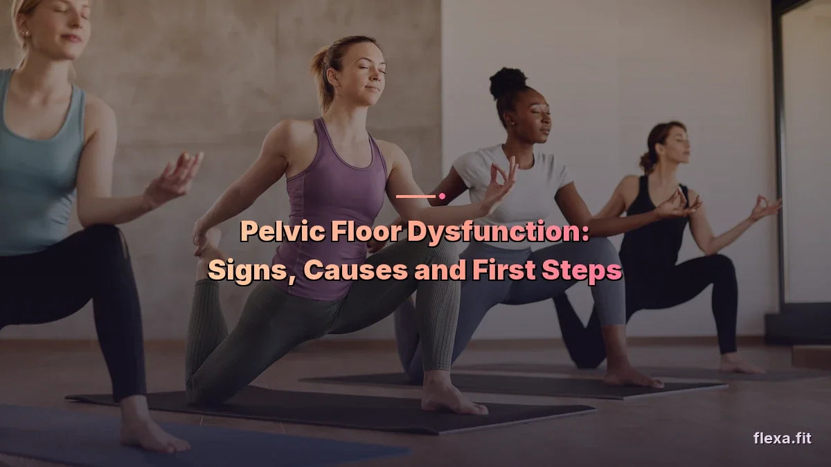 Pelvic Floor Dysfunction: Signs, Causes and First Steps