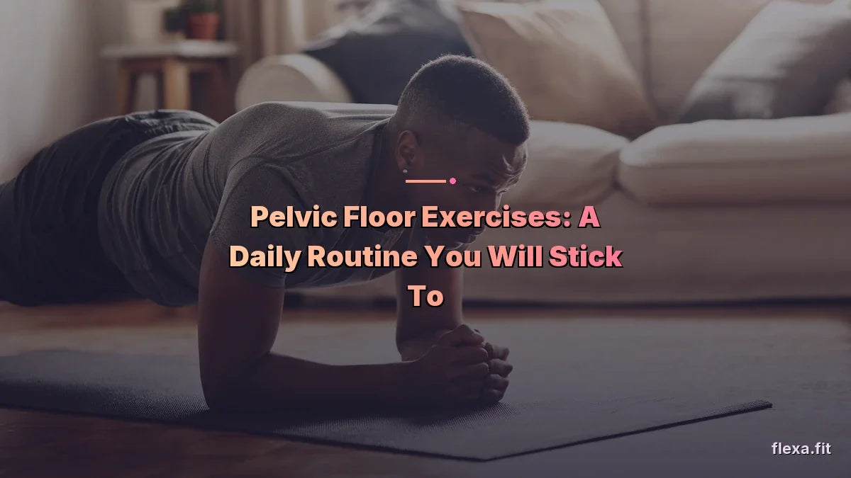 Pelvic Floor Exercises: A Daily Routine You Will Stick To