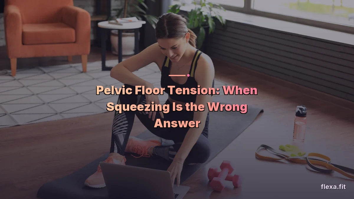 Pelvic Floor Tension: When Squeezing Is the Wrong Answer
