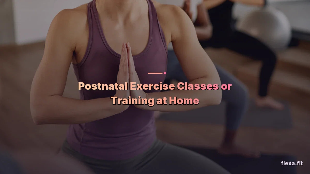 Postnatal Exercise Classes or Training at Home: How to Choose