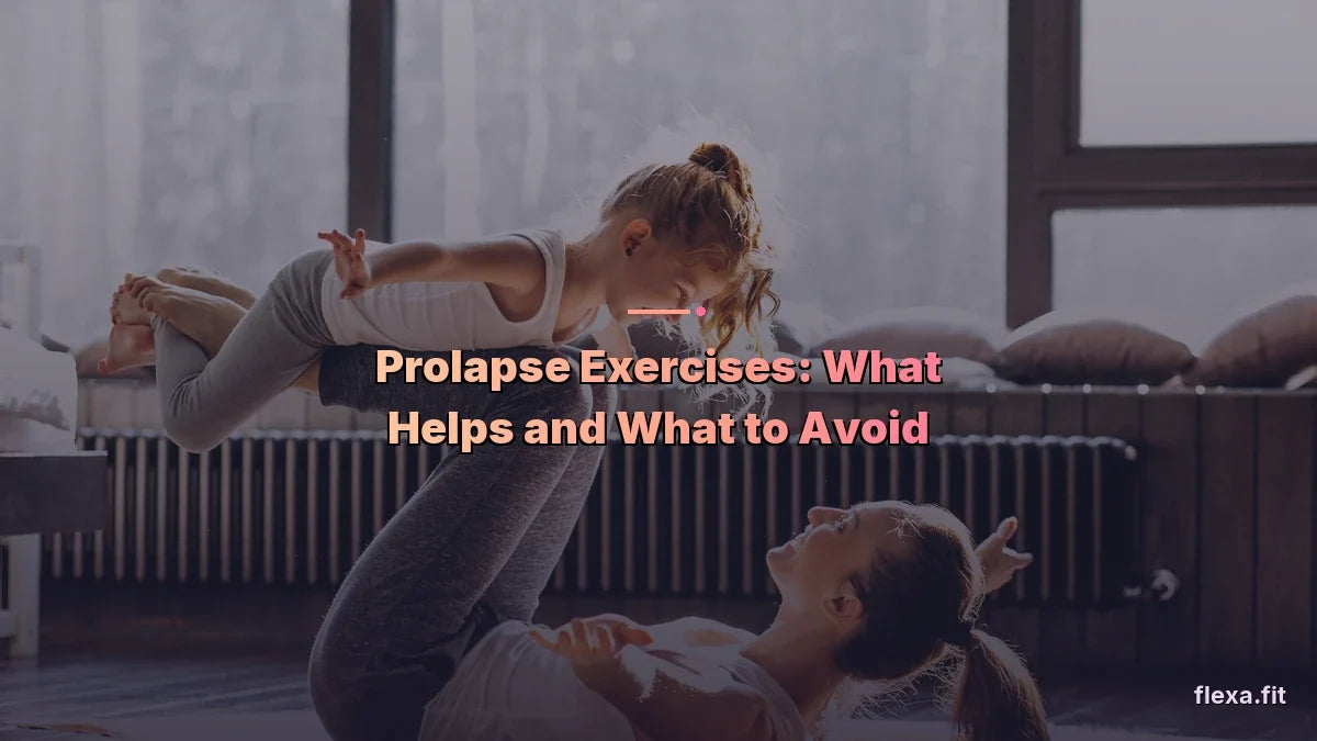 Prolapse Exercises: What Helps and What to Avoid
