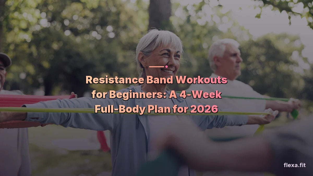 Resistance Band Workouts for Beginners: A 4-Week Full-Body Plan for 2026