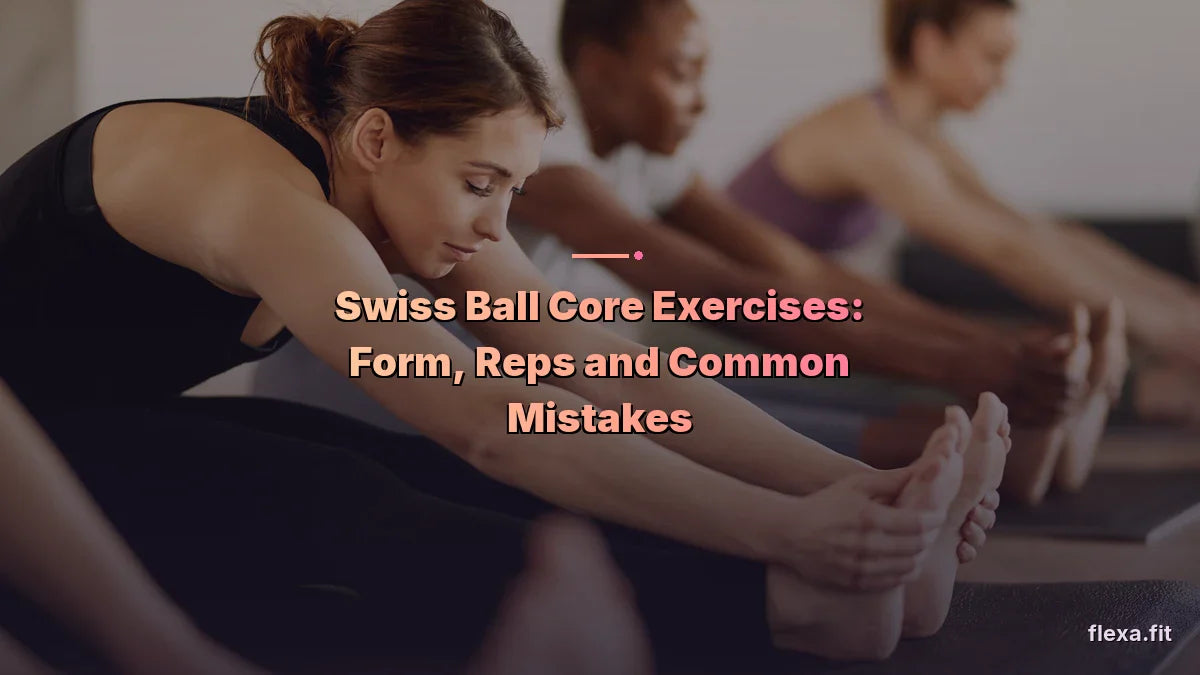 Swiss Ball Core Exercises: Form, Reps and Common Mistakes
