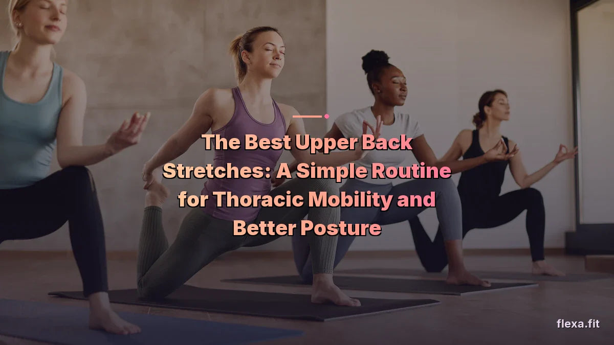 The Best Upper Back Stretches: A Simple Routine for Thoracic Mobility and Better Posture