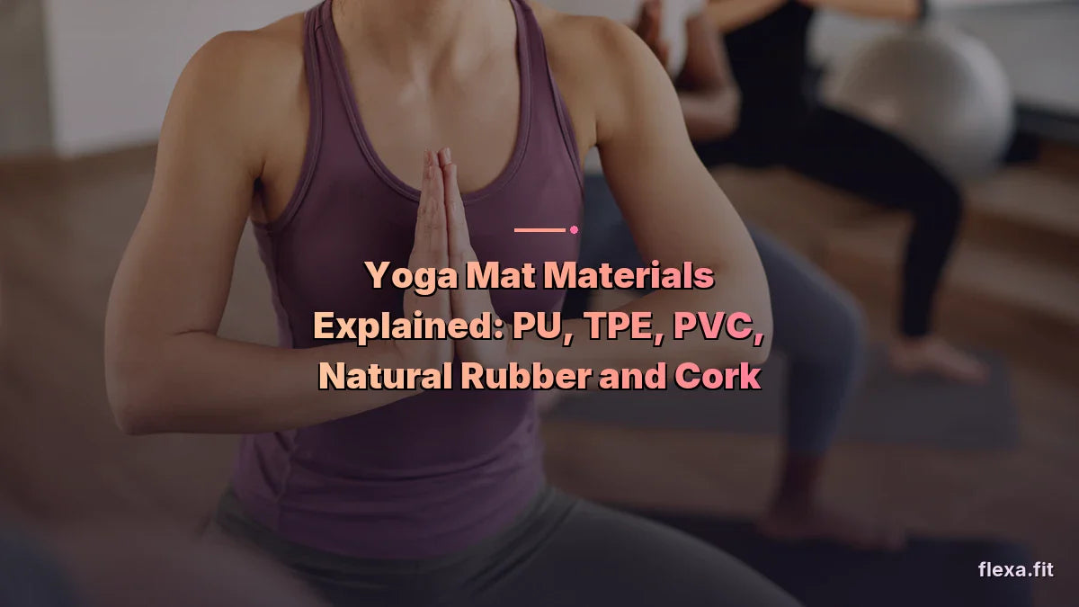Yoga Mat Materials Explained: PU, TPE, PVC, Natural Rubber and Cork