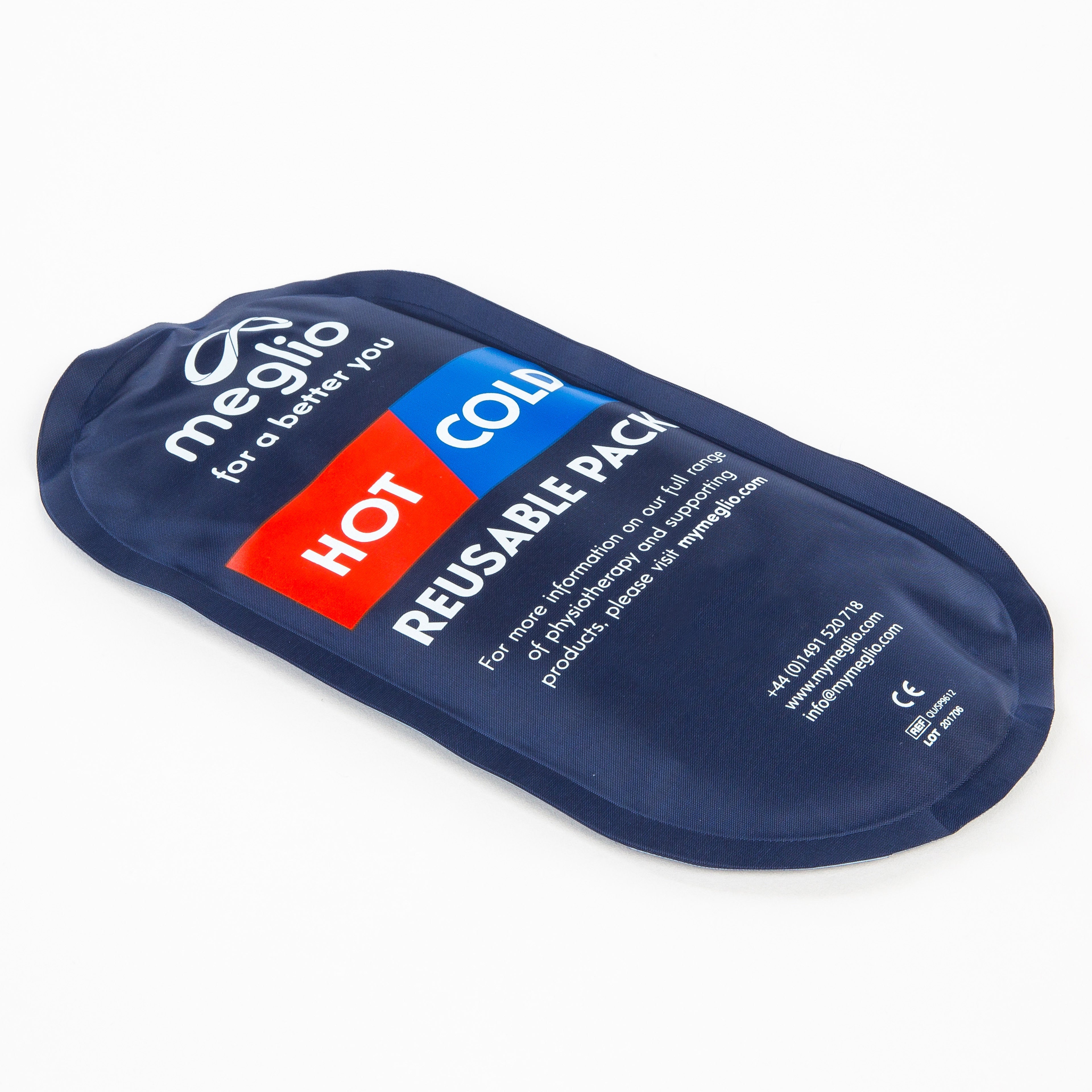 The Recovery Starter Kit (Foam Roller, Massage Ball & Hot/Cold Pack) component: hot and cold pack